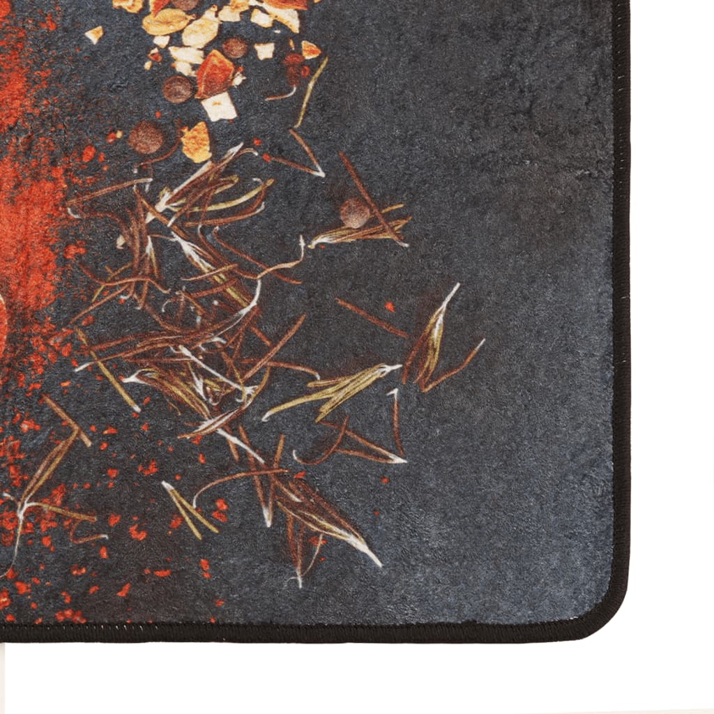 Alfombra de cocina lavable multicolor 60x180 cm