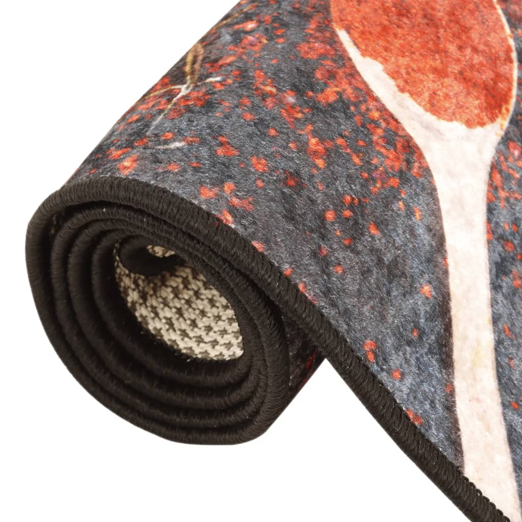 Alfombra de cocina lavable multicolor 60x180 cm
