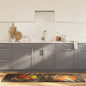 Alfombra de cocina lavable multicolor 60x180 cm