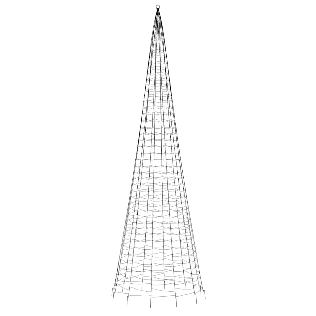 Árbol de Navidad 1534 LED azul 500 cm