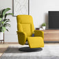 Sillón de masaje reclinable cuero sintético color capuchino
