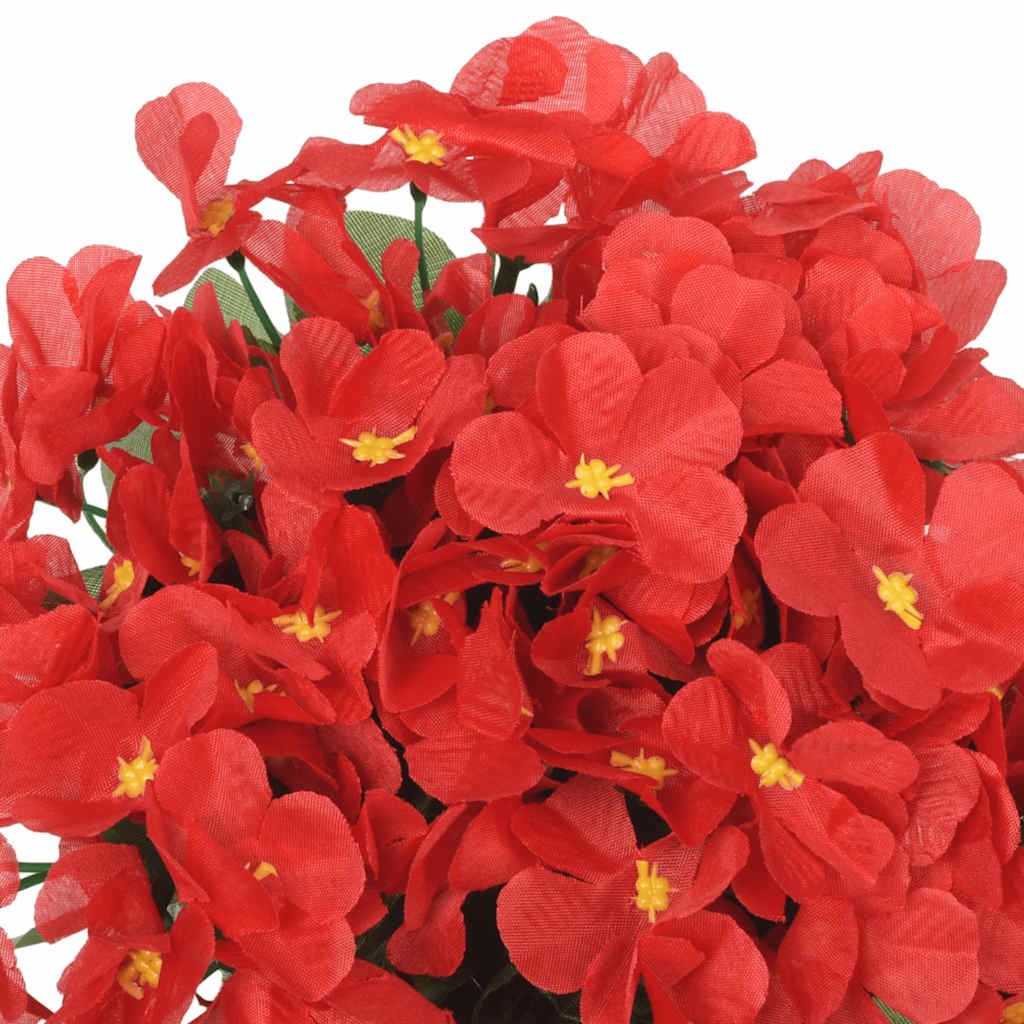 Guirnaldas de flores 3 uds rojo 85 cm