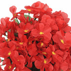 Guirnaldas de flores 3 uds rojo 85 cm