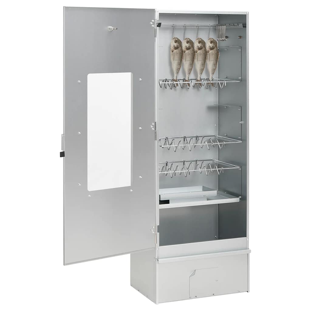 Horno ahumador de BBQ con generador humo frío acero galvanizado