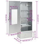 Horno ahumador de BBQ con generador humo frío acero galvanizado