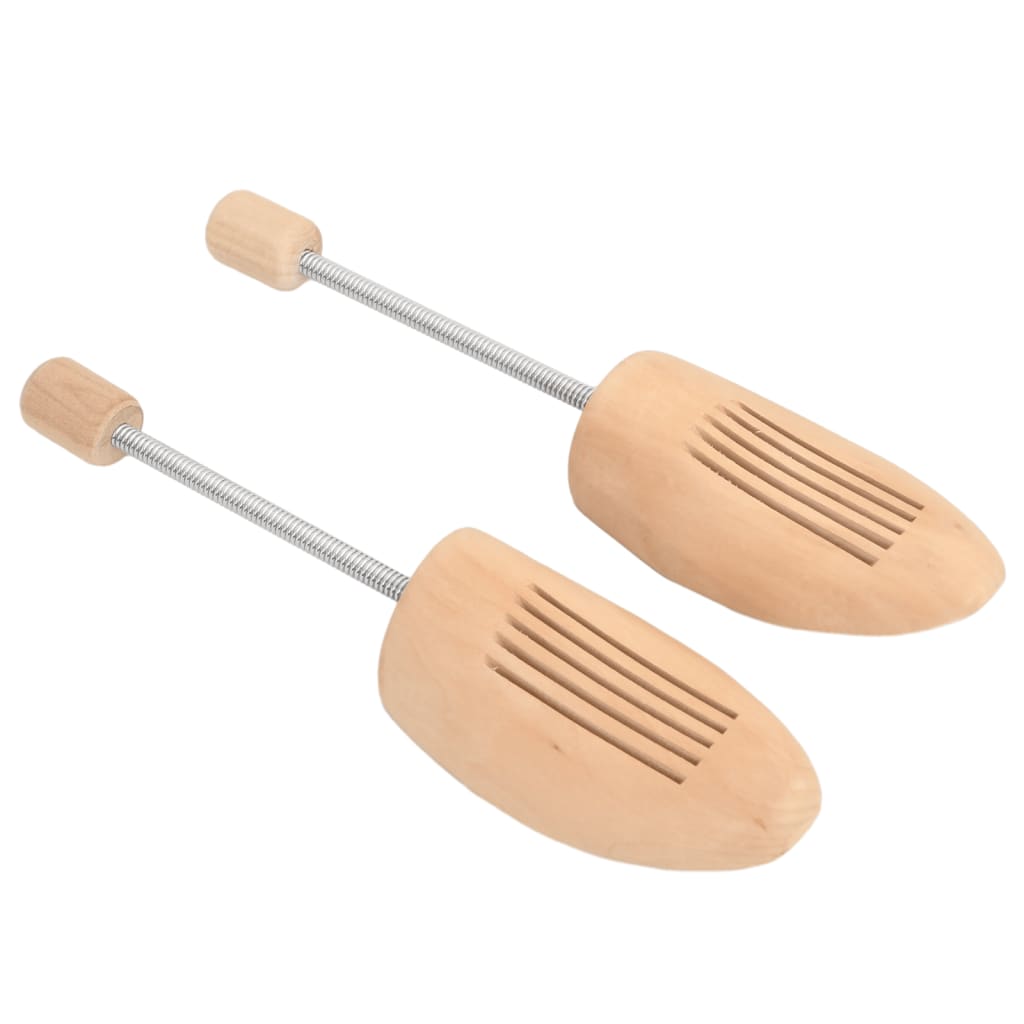 Hormas de zapatos 2 pares madera maciza de loto EU 35-38