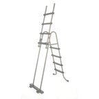 Bestway Escalera de seguridad para piscina 4 peldaños Flowclear 122 cm