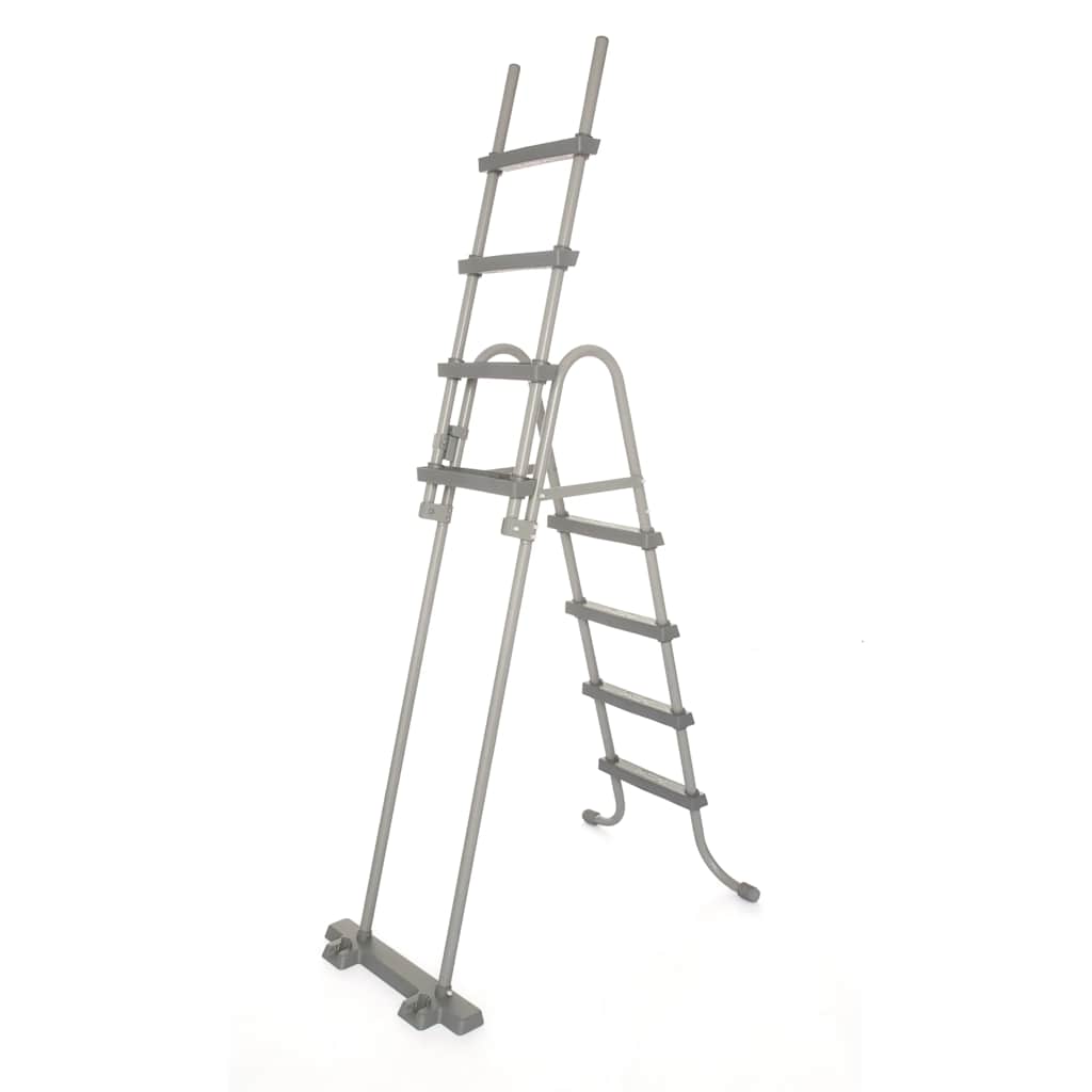 Bestway Escalera de seguridad para piscina 4 peldaños Flowclear 122 cm