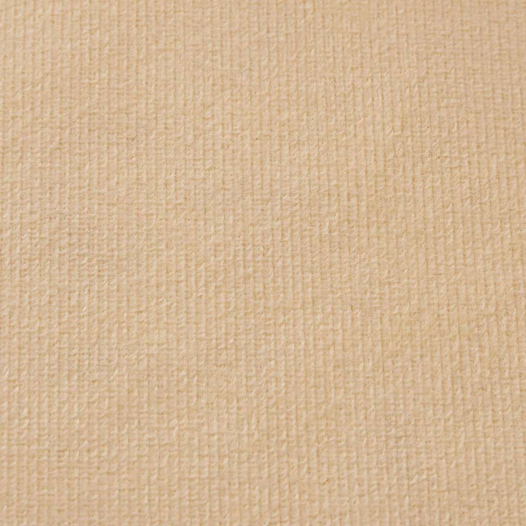 Sofá infantil de felpa suave color crema