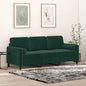 3-seater cappuccino faux leather sofa with cushions 180 cm