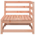 Sofá esquinero de jardín madera maciza abeto Douglas 70x70x67cm