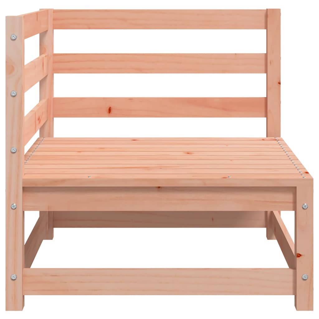 Sofá esquinero de jardín madera maciza abeto Douglas 70x70x67cm