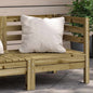 Garden Corner Sofa Impregnated Pine Wood