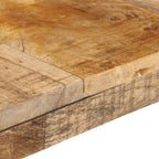 Mesa de comedor madera maciza de mango 140x70x75 cm