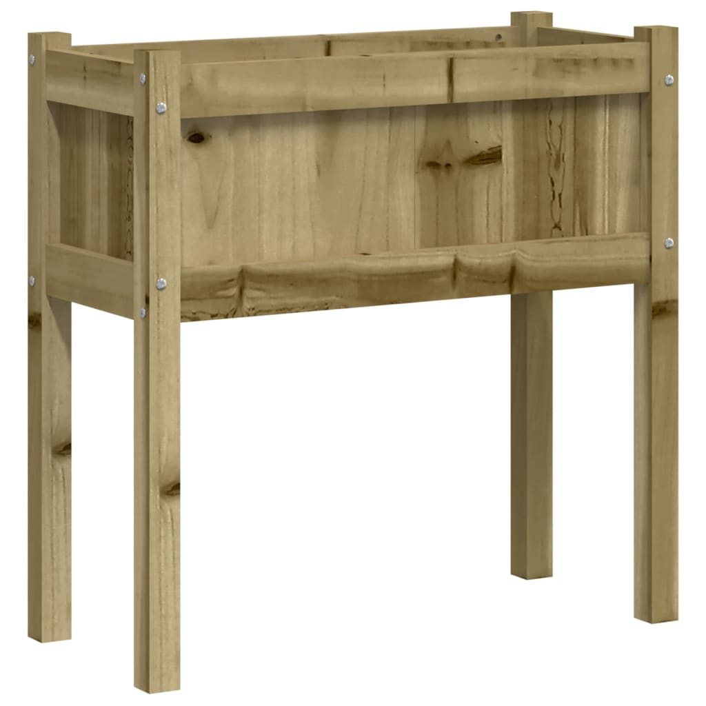 Jardineras con patas 2 uds madera de pino impregnada
