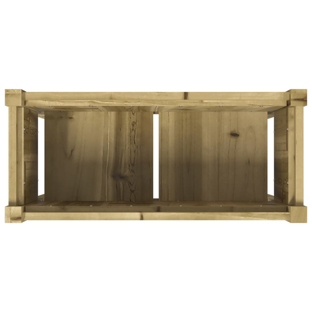 Jardineras con patas 2 uds madera de pino impregnada