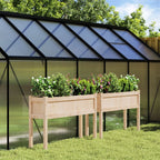Jardineras con patas 2 uds madera de pino impregnada