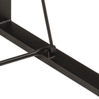 Mesa alta de bar madera maciza reciclada 60x55x110 cm
