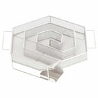 Generador de humo frío 4 lados acero inoxidable 22,5 cm
