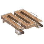 Generador de humo frío 4 lados acero inoxidable 22,5 cm