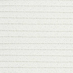 Cesta de almacenaje algodón blanco Ø38x36 cm