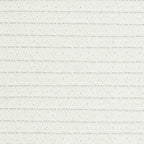 Cesta de almacenaje algodón beige y blanco Ø38x46 cm