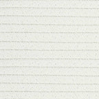 Cesta de almacenaje con tapa algodón blanco y negro Ø40x35 cm