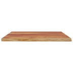 Tablero rectangular madera de acacia borde vivo 100x80x3,8 cm
