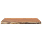 Tablero de mesa rectangular acacia borde vivo 40x40x2,5 cm
