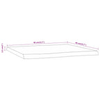 Tablero de mesa rectangular acacia borde vivo 40x40x2,5 cm