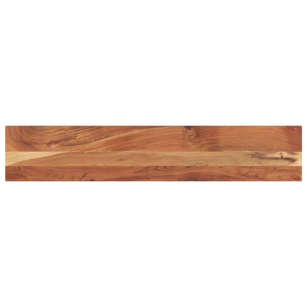 Tablero de mesa rectangular acacia borde vivo 40x40x2,5 cm