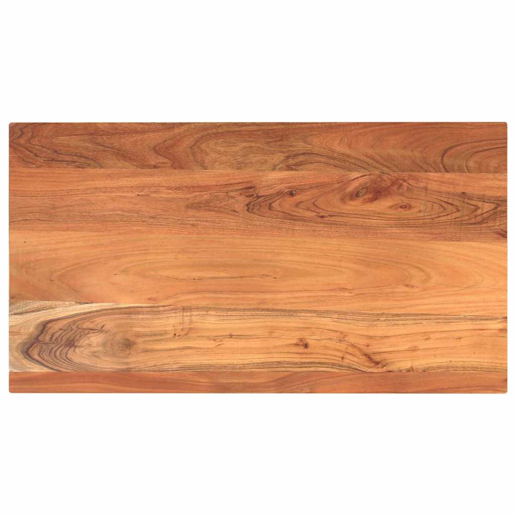 Tablero de mesa rectangular acacia borde vivo 40x40x2,5 cm