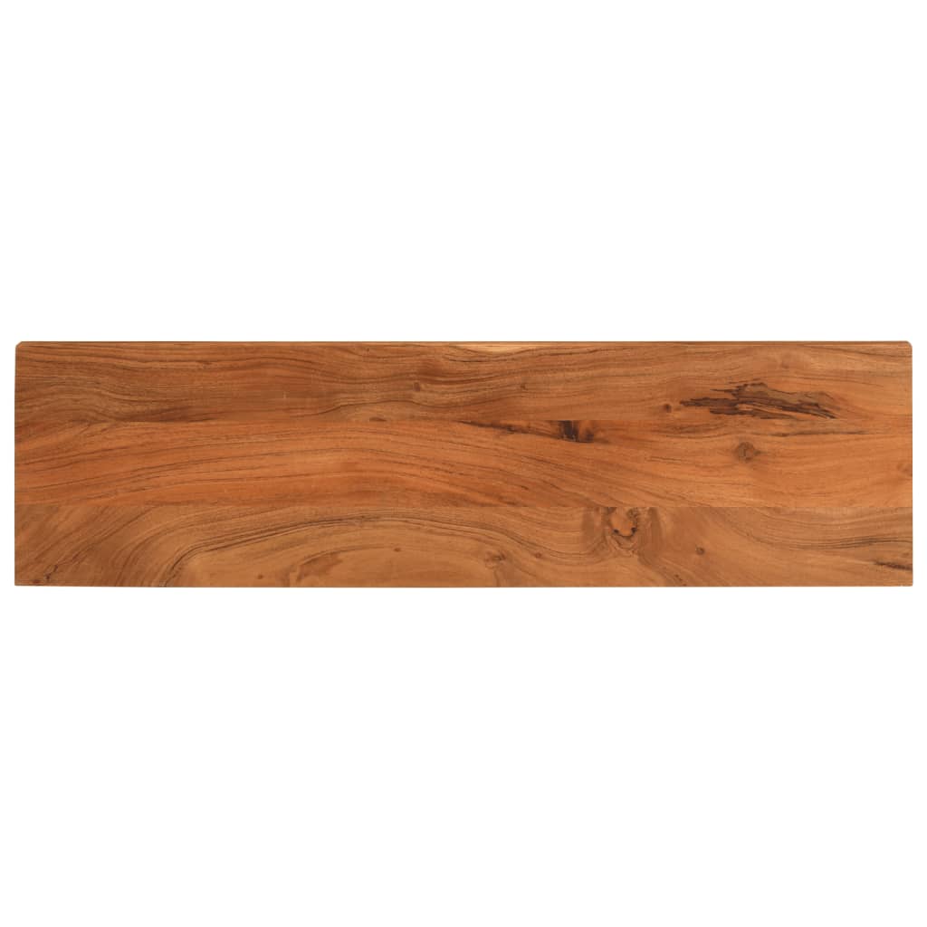 Tablero de mesa rectangular acacia borde vivo 40x40x2,5 cm