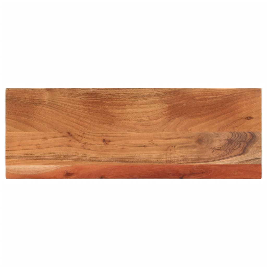 Tablero de mesa rectangular acacia borde vivo 40x40x2,5 cm
