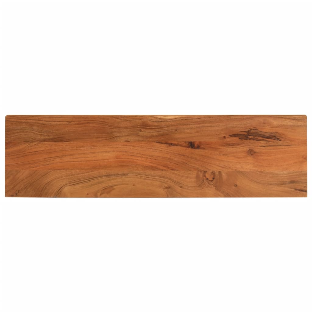 Tablero de mesa rectangular acacia borde vivo 40x40x2,5 cm