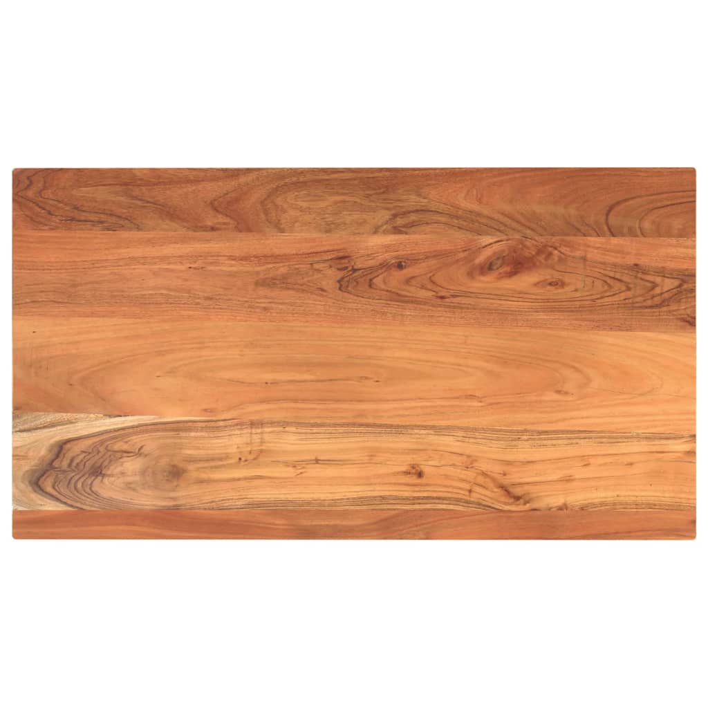 Tablero de mesa rectangular acacia borde vivo 40x40x2,5 cm