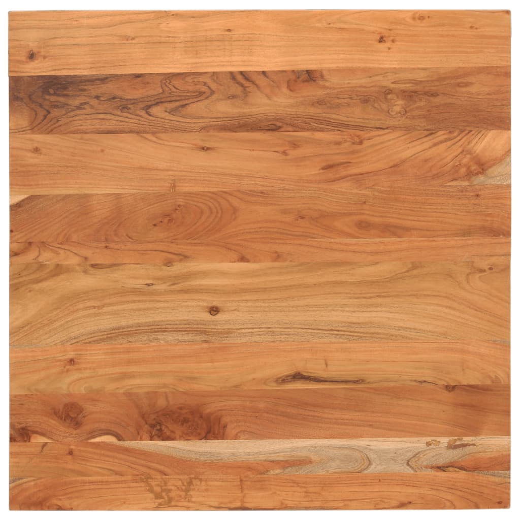 Tablero de mesa borde natural madera maciza mango 100x20x2,5 cm