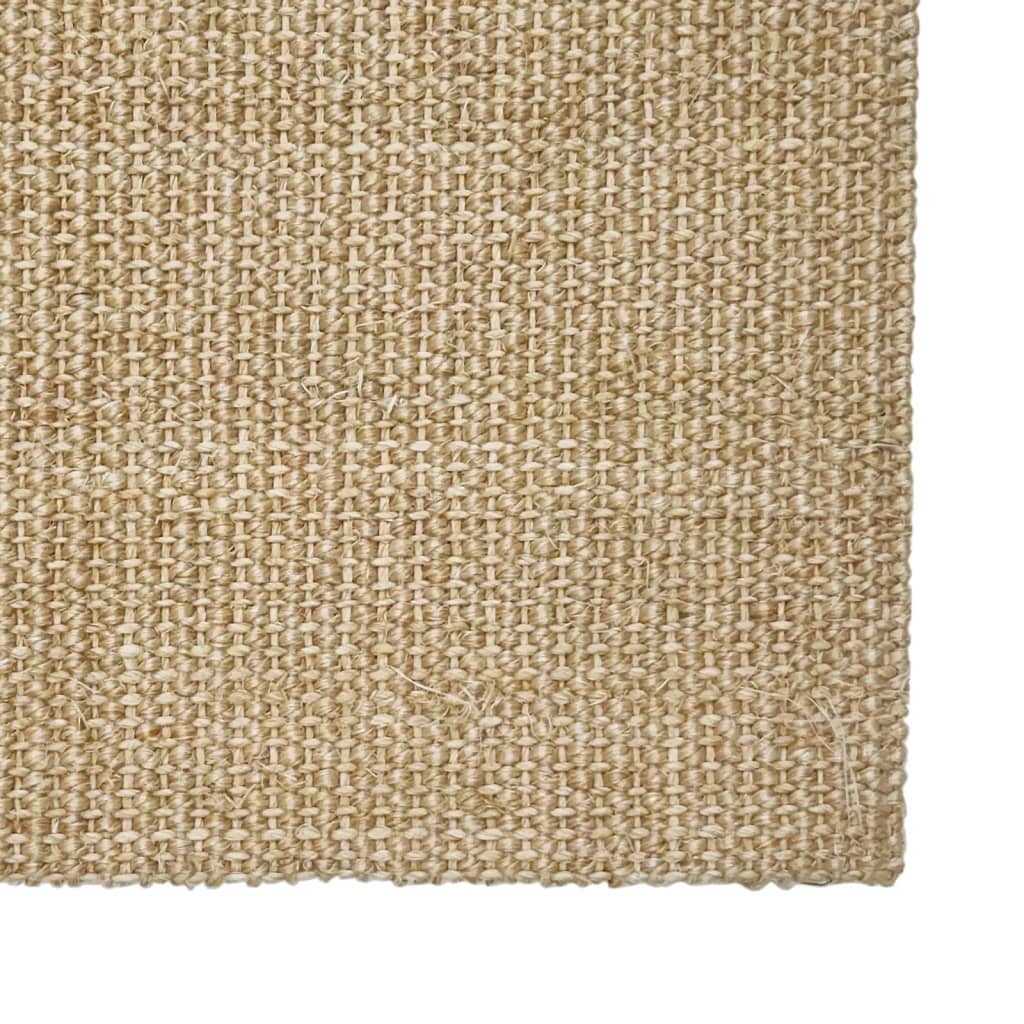 Alfombra de sisal para rascador 100x100 cm