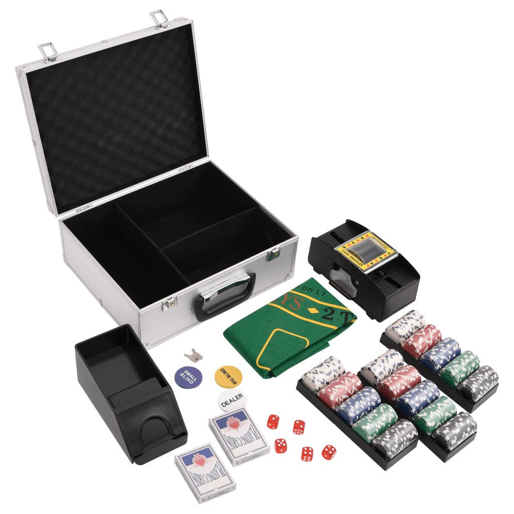 Juego de fichas de póker 200 piezas 4 g