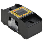 Barajador de cartas automático negro 2 barajas