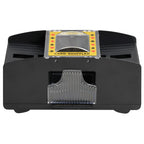 Barajador de cartas automático negro 2 barajas