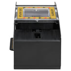 Barajador de cartas automático negro 2 barajas