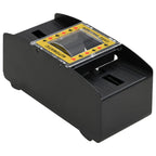 Barajador de cartas automático negro 2 barajas