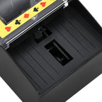 Barajador de cartas automático negro 2 barajas