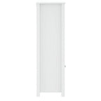 Mueble de baño BERG madera maciza de pino blanco 40x34x110 cm