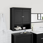Mueble de baño madera maciza de acacia y hierro 40x30x90 cm