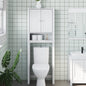 Móvel de WC BERG madeira maciça branco 60x27x164,5 cm
