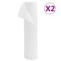 Cubierta para plantas 2 rollos 70 g/m² 10x1,6 m