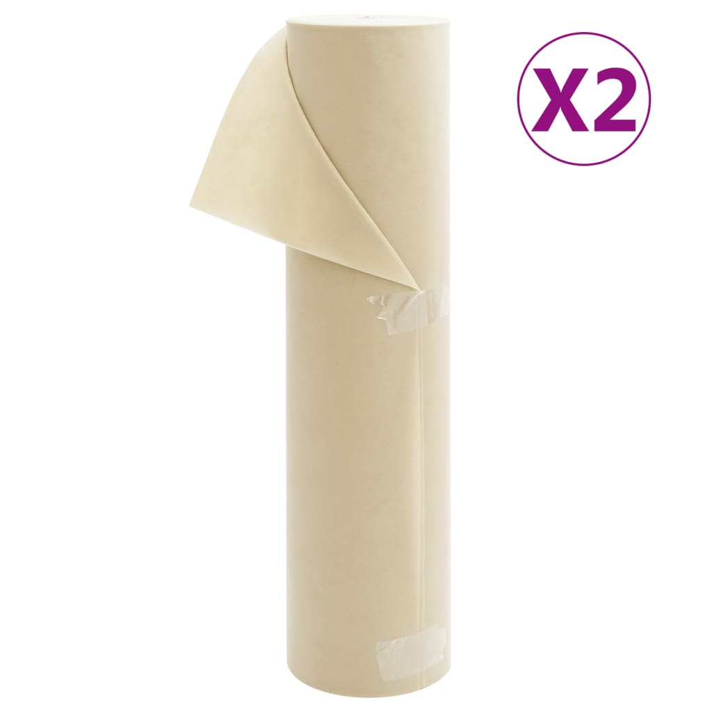 Cubierta para plantas 2 rollos 70 g/m² 10x1,6 m
