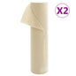 Cubierta para plantas 2 rollos 70 g/m² 10x1,6 m